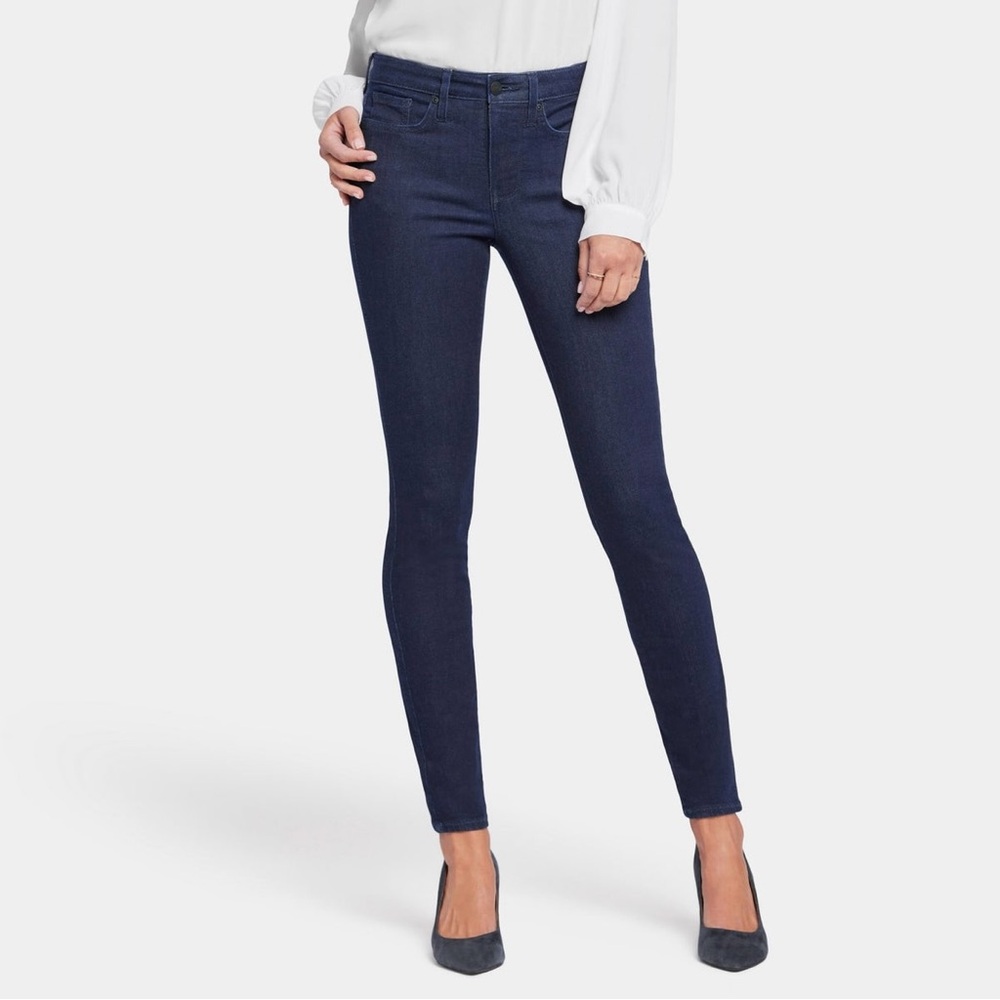 NYDJ Ami skinny ankle jeans dark‎ wash size 6 EUC - Picture 6 of 8